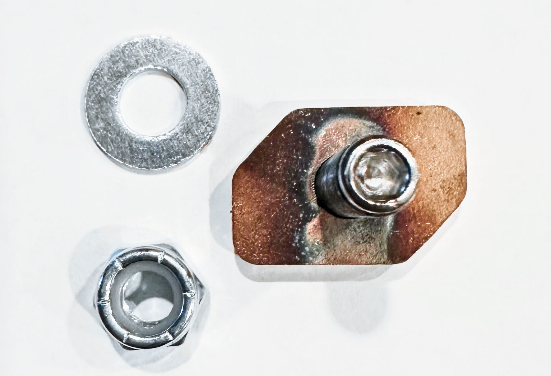 4 pc Mercedes Sprinter NCV3 and VS30 van roof rack rail sliding nut with welded stud.